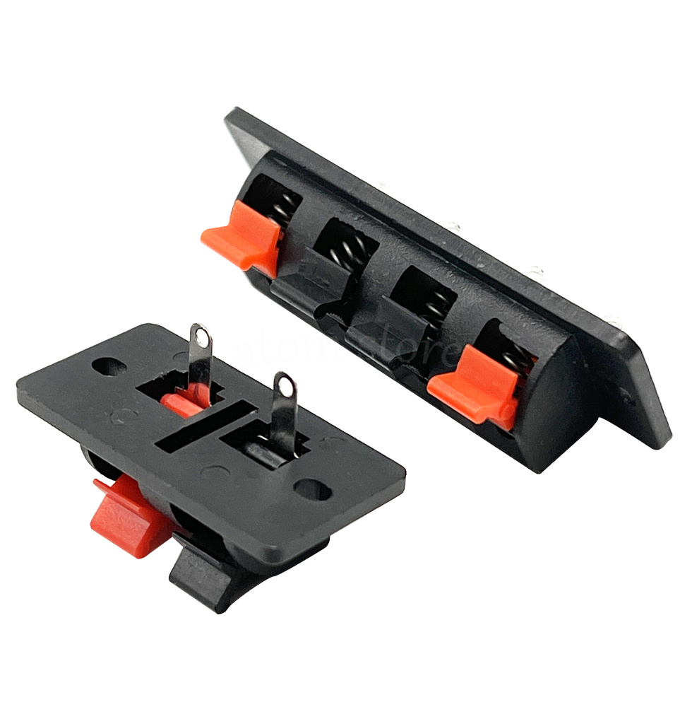 Push Fit Connector - 5 2-Position, 4-Position Connector Terminals Push-In