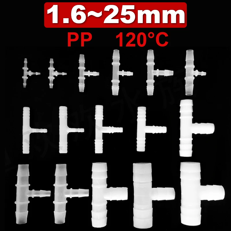 Push Fit Connector - T-type Tee PP Plastic Hose Connector