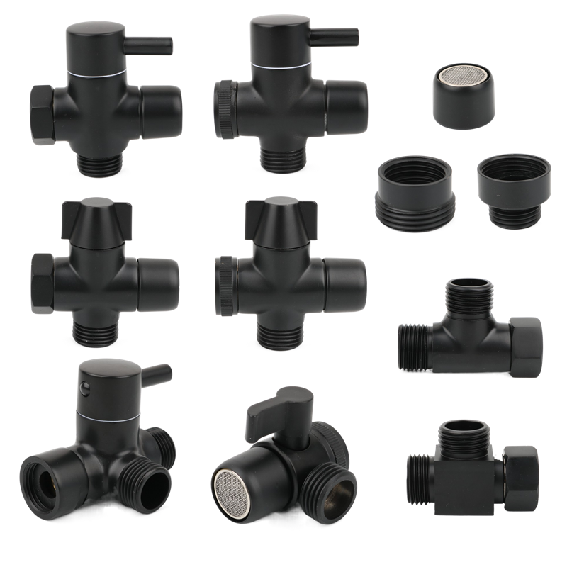 Shower Valve Cartridge - Màu Đen Bằng Đồng Thau Tắm