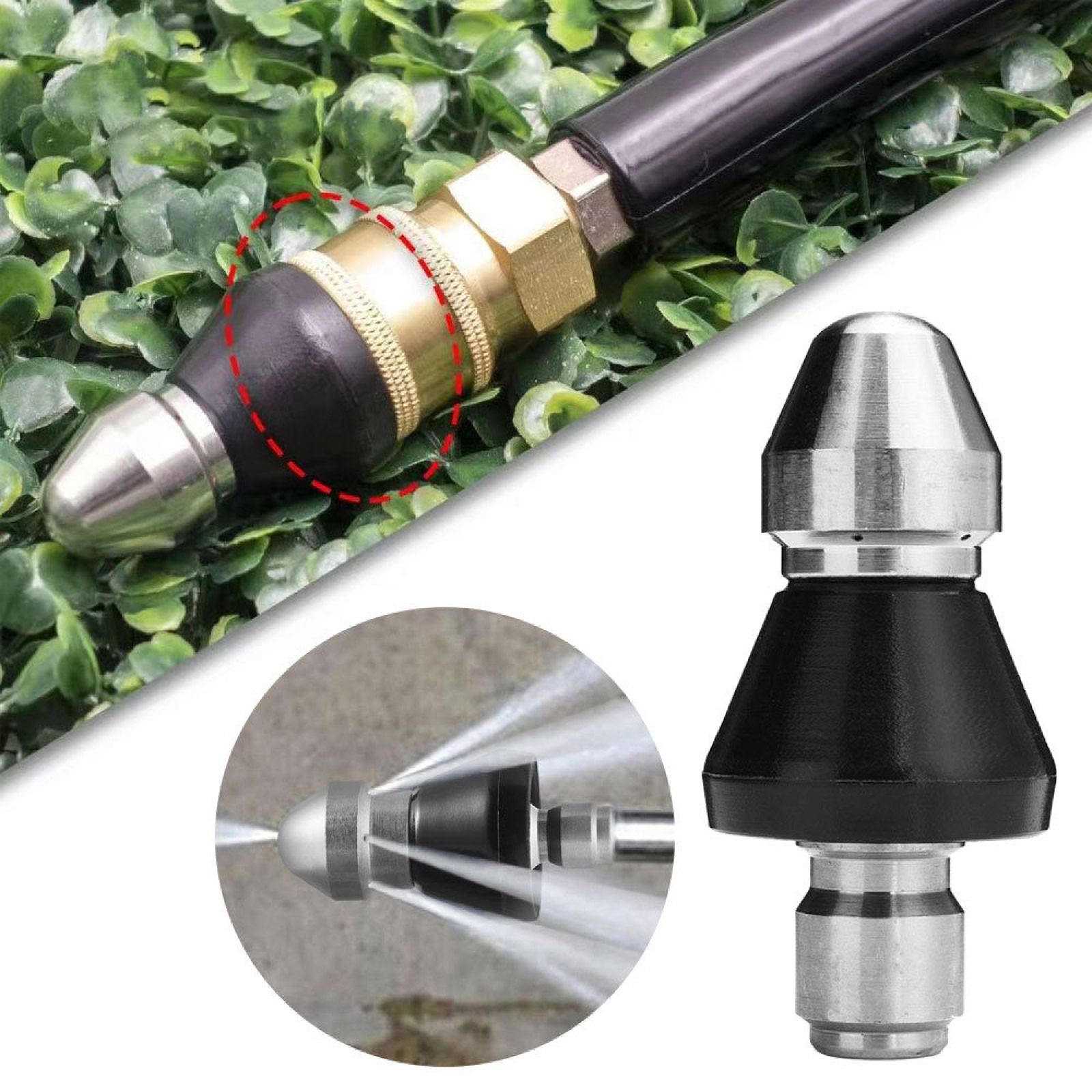 3/8 '' Cleaning Nozzle Pressur - đánh giá và giá Drain Pipe Clip