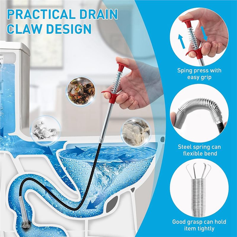 ABNL For Bathtub, Toilet, Kitc - đánh giá và giá Drain Snake Flexible