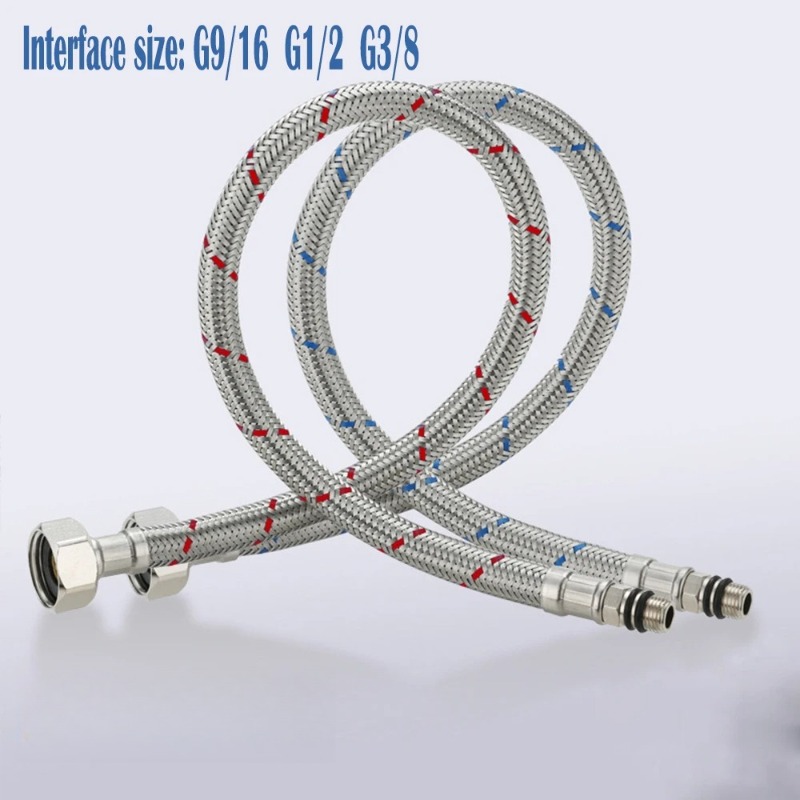 2PCS 60cm Flexible Plumbing Pi - đánh giá và giá Flexible Hose Braided