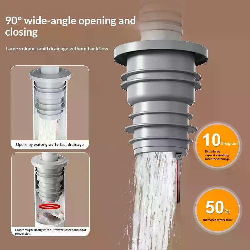 Bathroom Sewer Seal Ring Anti- - đánh giá và giá Drain Pipe Clip