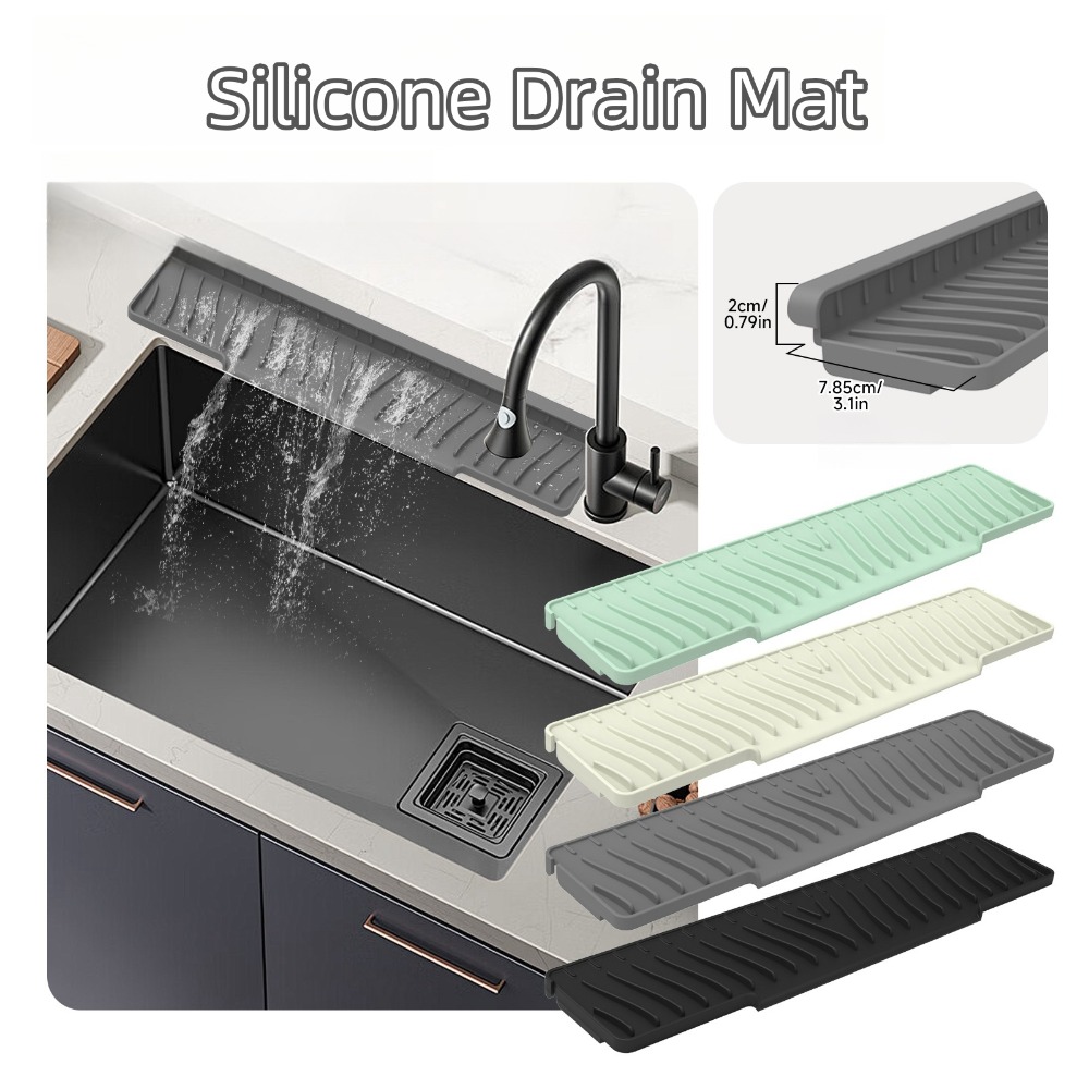 New Silicone Drain Mat Anti-sl - đánh giá và giá Silicone Tap Washer