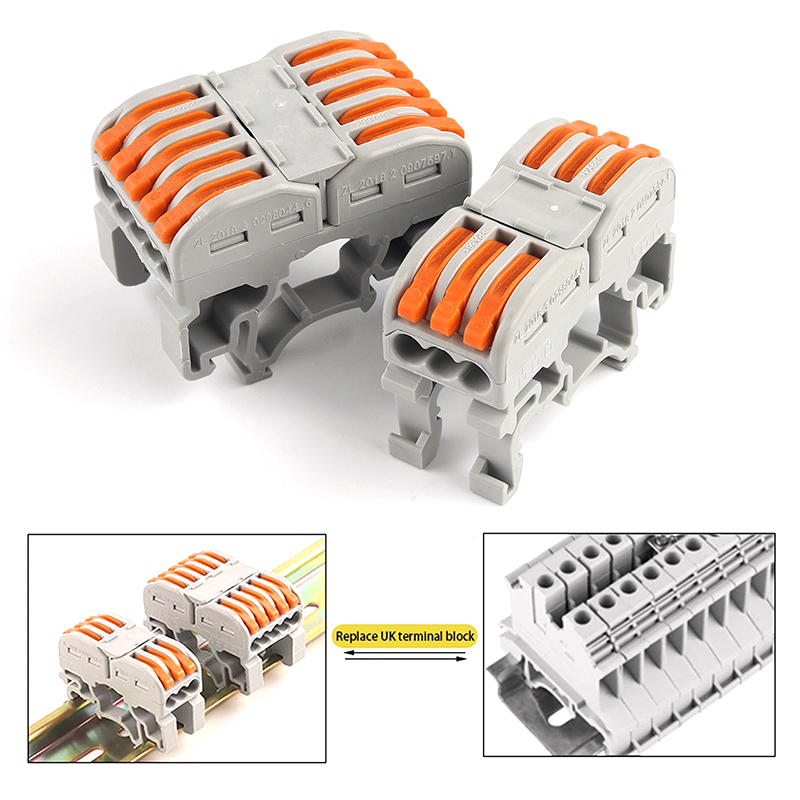 DIN Rail Fast Wire Cable Conne - đánh giá và giá Push Fit Connector