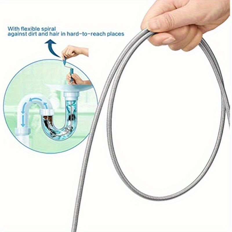 Telescopic Handle Flexible Ste - đánh giá và giá Drain Snake Flexible