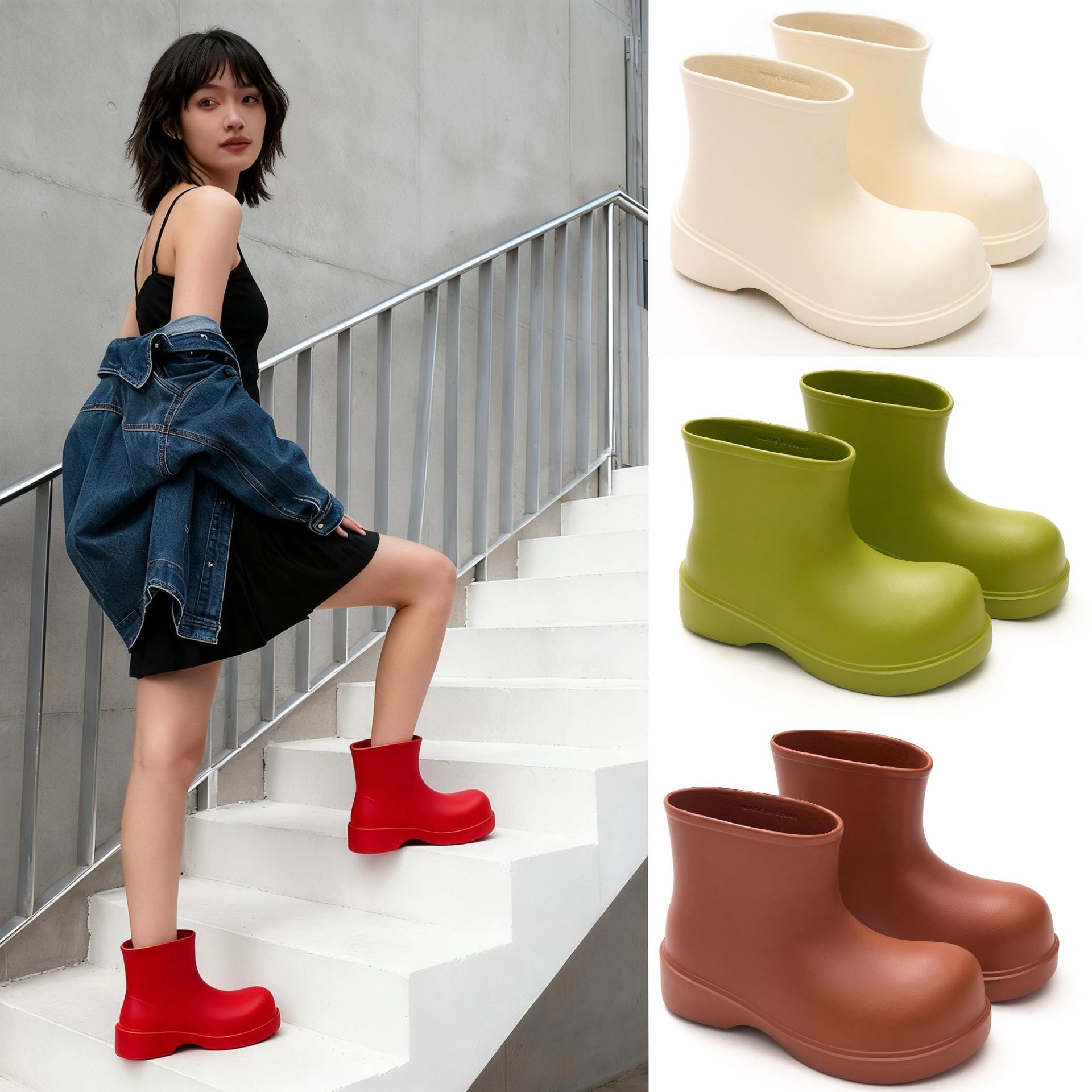 Korean rain boots 2025 women's - đánh giá và giá Pipe Bending Spring