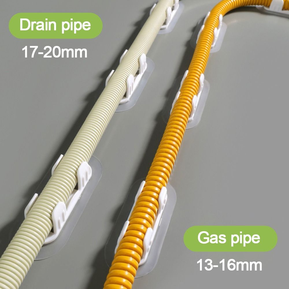 5pcs Plastic Pipe Clamp Hooks  - đánh giá và giá Drain Pipe Clip