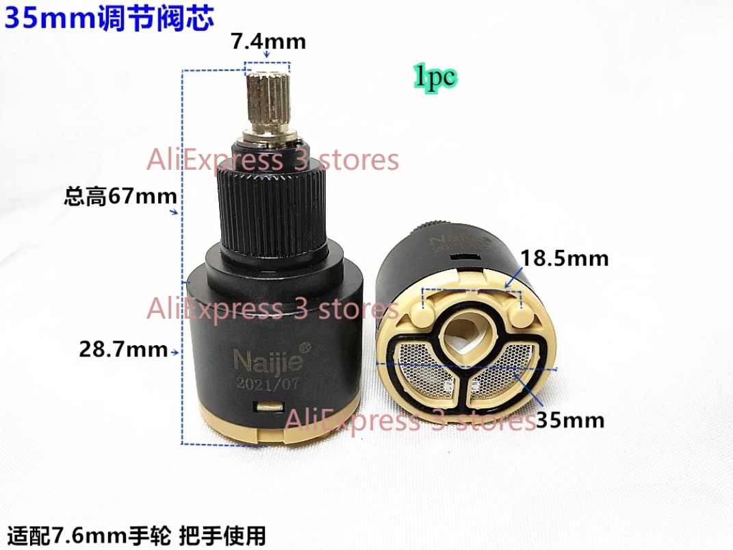 1pcs 28mm/35mm/40mm Water Mixe - đánh giá và giá Basin Mixer Cartridge
