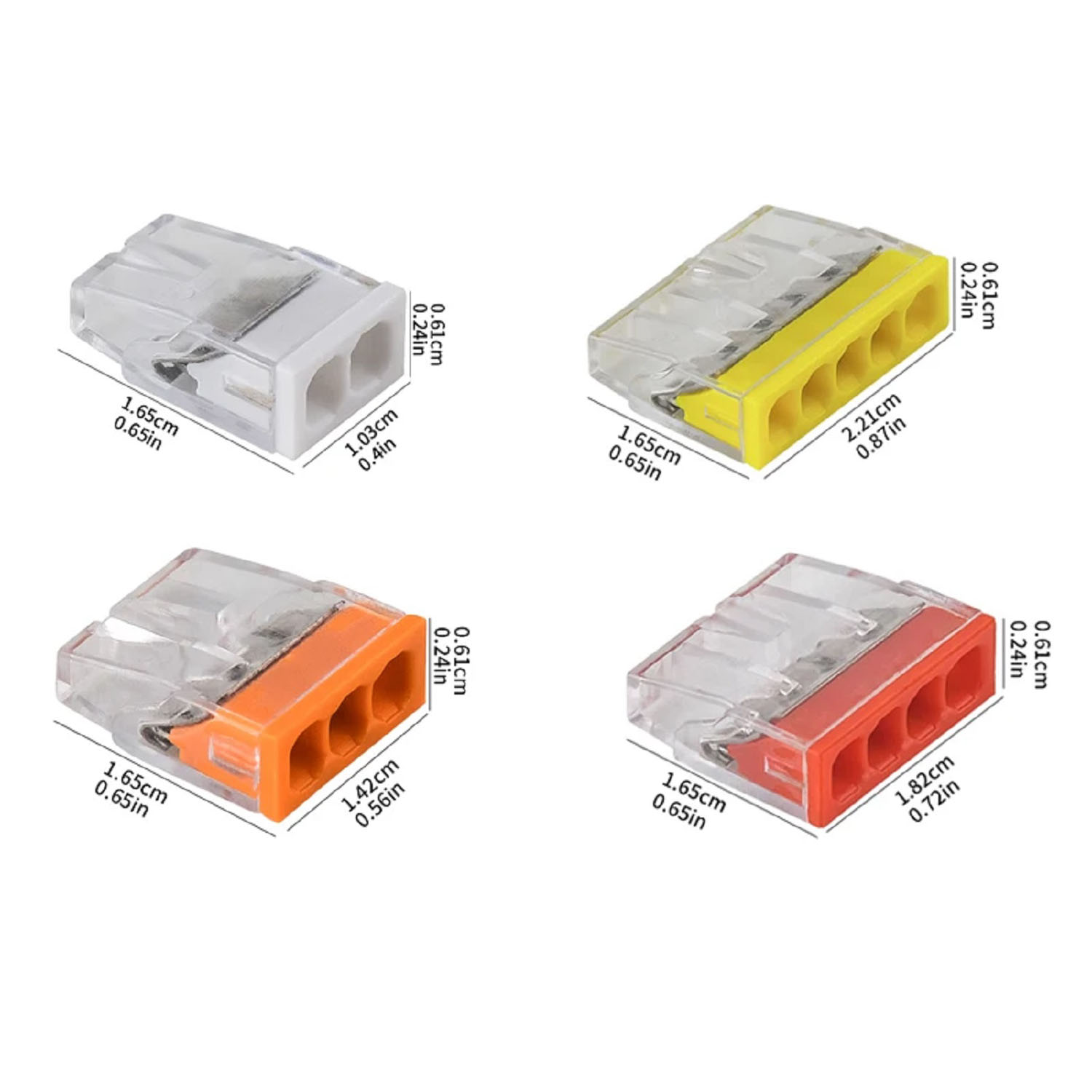 50PCS 2/3/4/5 Pin Fast Easy wi - đánh giá và giá Push Fit Connector