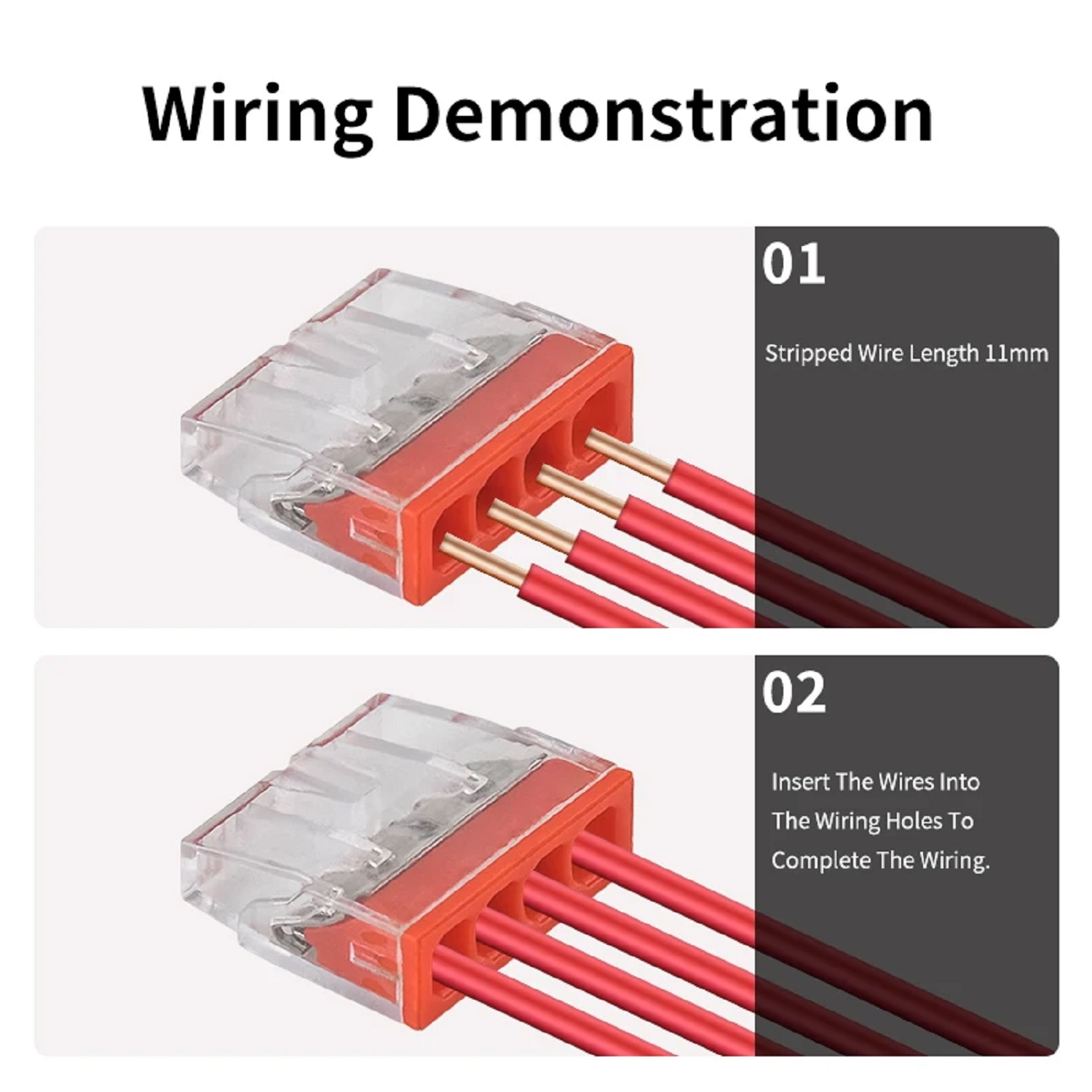 50PCS 2/3/4/5 Pin Fast Easy wi - đánh giá và giá Push Fit Connector