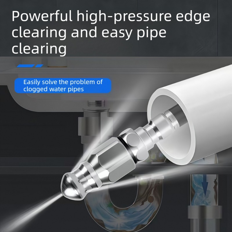 Water Jet High Pressure Spraye - đánh giá và giá Drain Pipe Clip