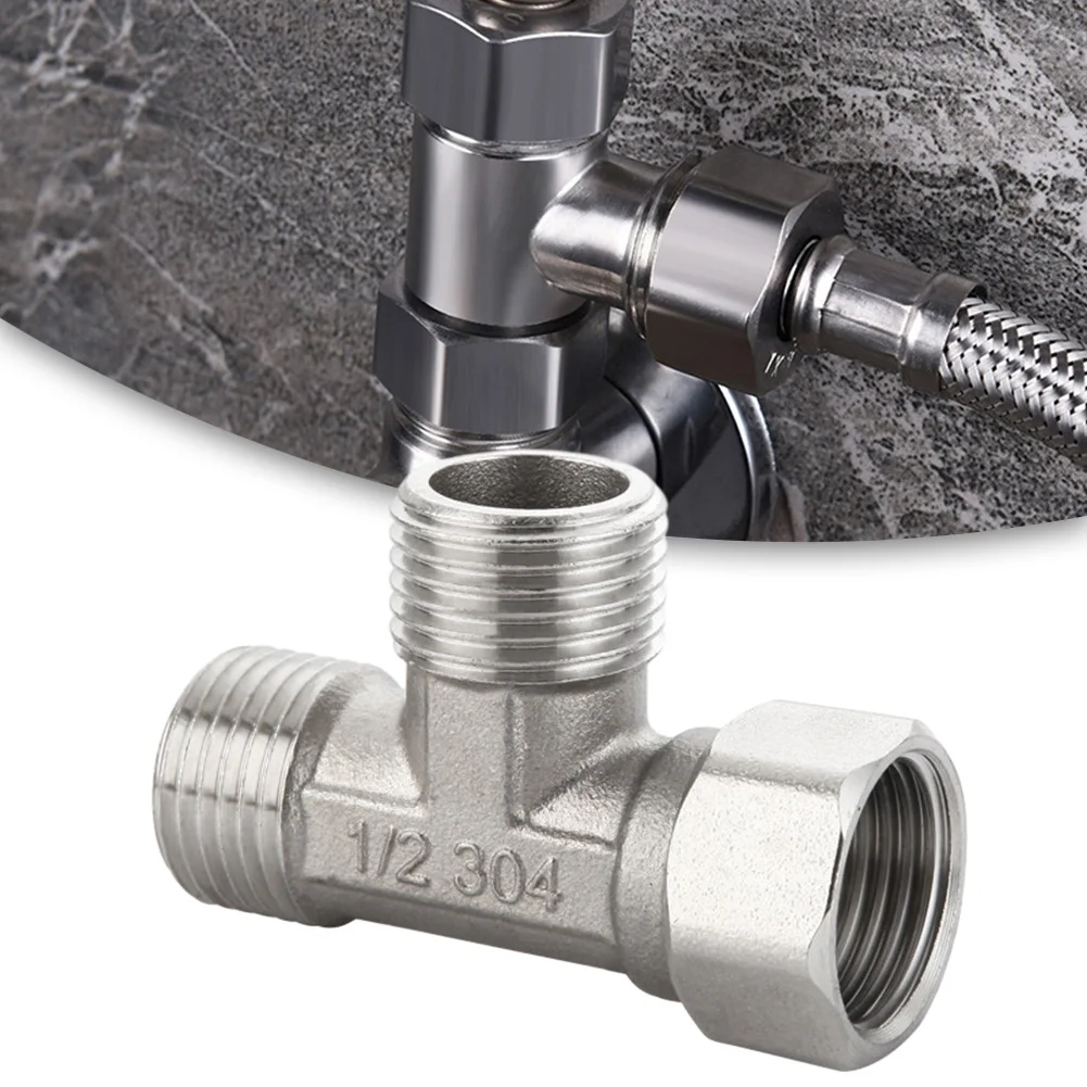 Stainless Steel T Adapter G1/  - đánh giá và giá Shower Valve Cartridge