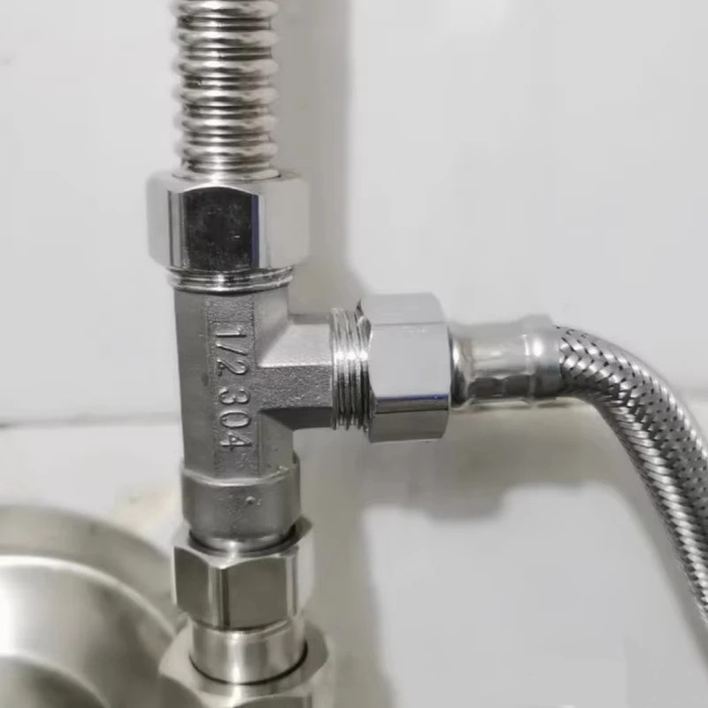 Stainless Steel T Adapter G1/  - đánh giá và giá Shower Valve Cartridge