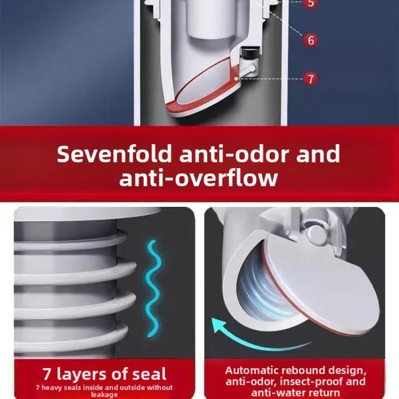 Connector Stopper Silicone Bat - đánh giá và giá Drain Pipe Clip