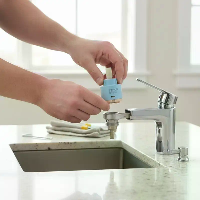 1Pcs Plastic Ceramic Cartridge - đánh giá và giá Basin Mixer Cartridge