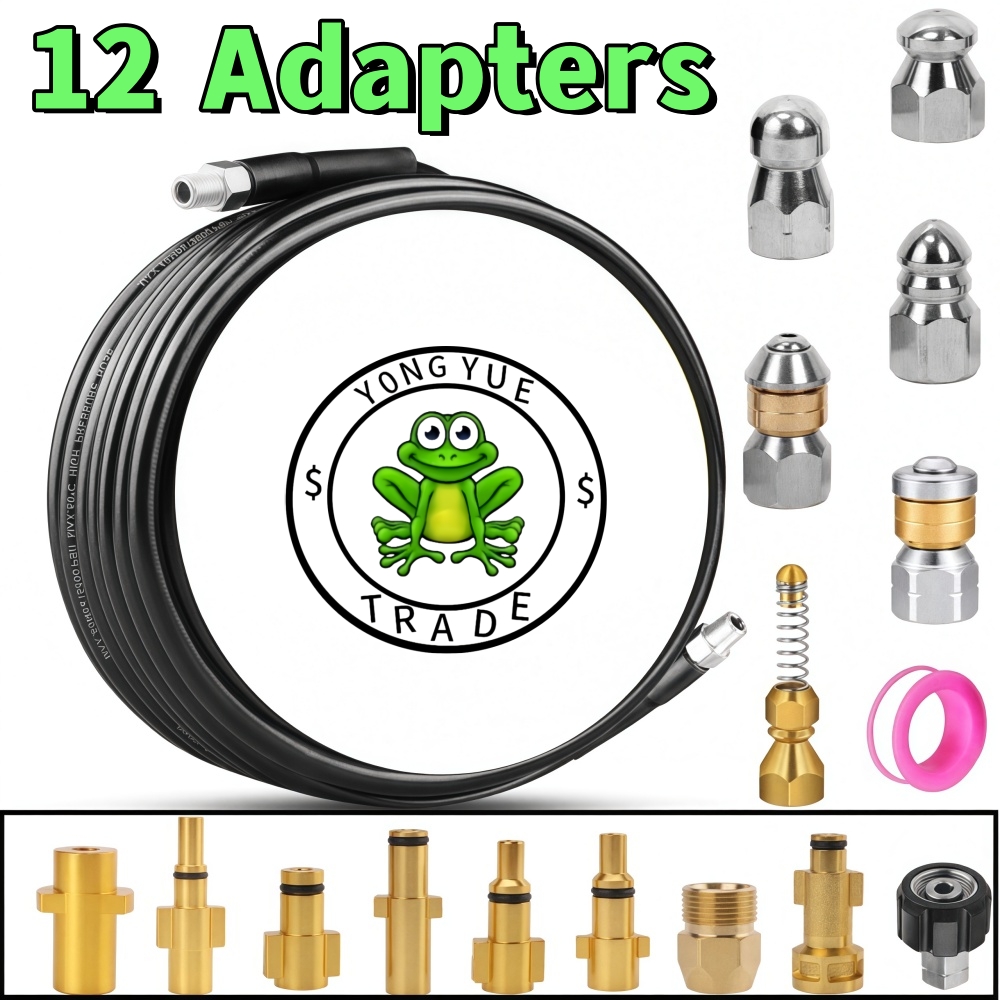 5~50m Pressure Washer Sewer Je - đánh giá và giá Drain Pipe Clip