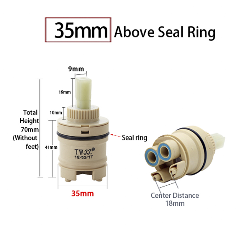 Tập Trộn Cao Ống Van 35 Mm/40  - đánh giá và giá Basin Mixer Cartridge