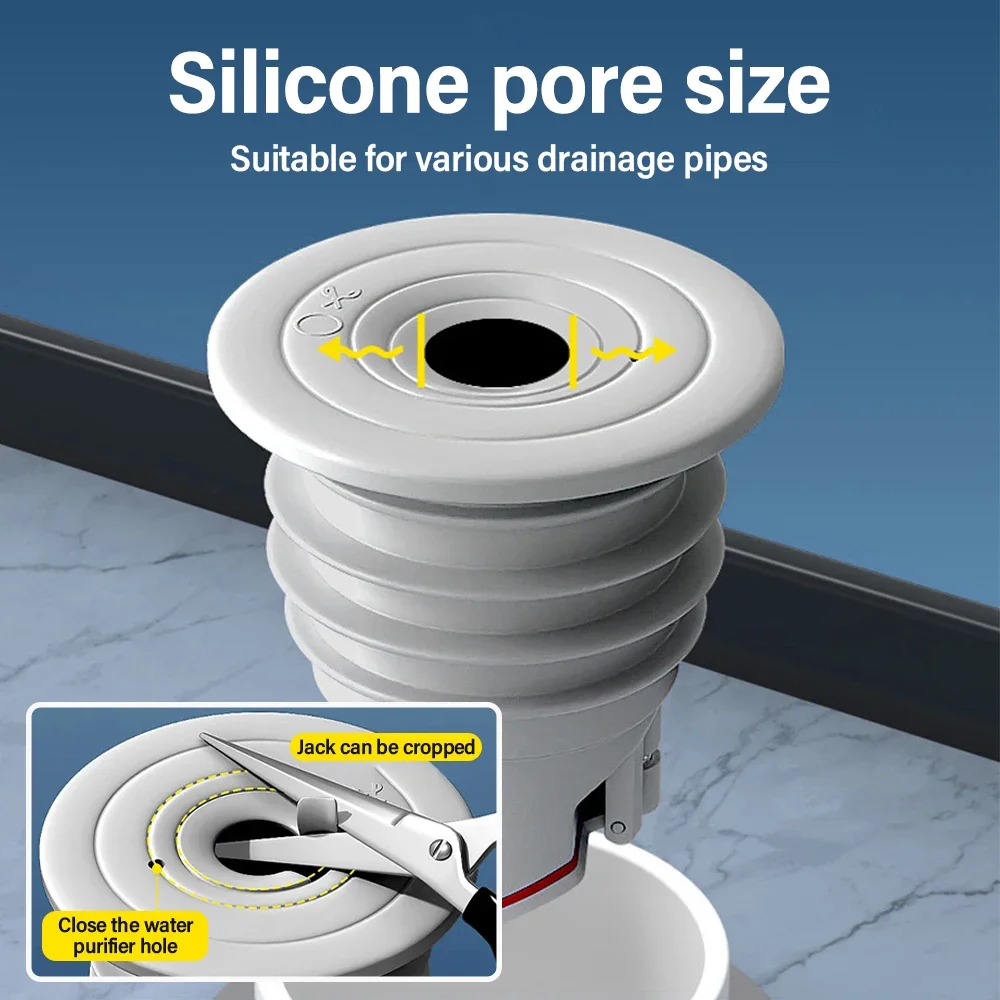 70-75mm Silicone Drains Kitche - đánh giá và giá Drain Pipe Clip