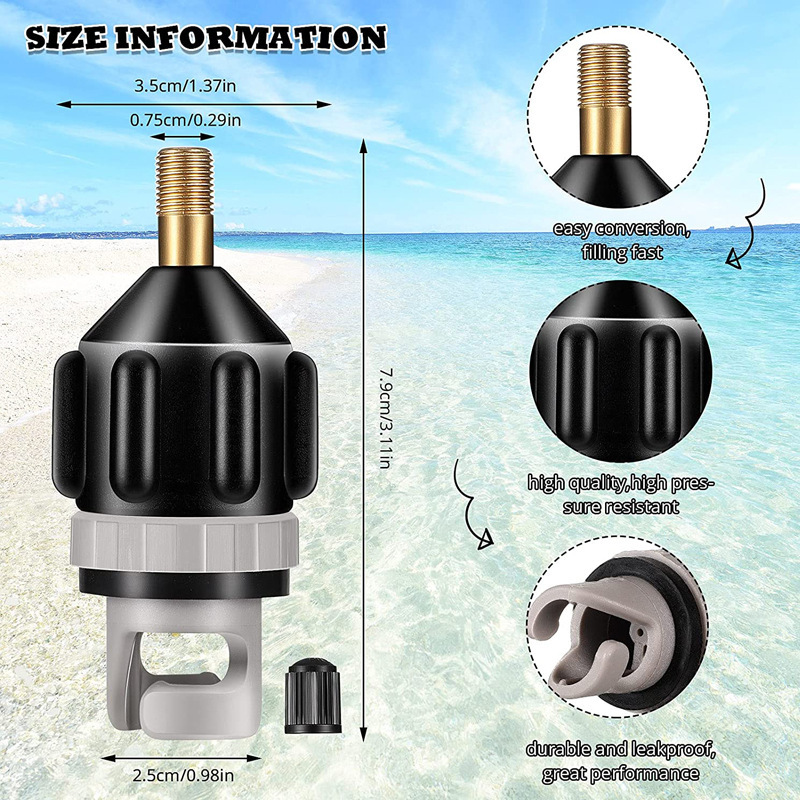Universal SUP Pump Adapter Inf - đánh giá và giá Float Ball Valve